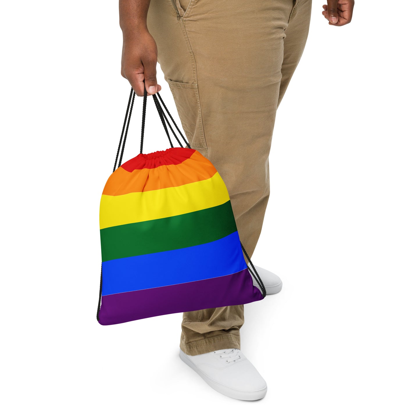 Drawstring bag-Rainbow