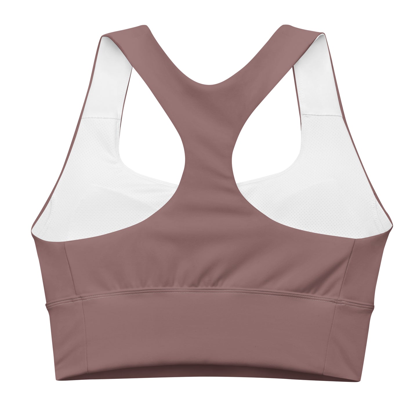 Longline sports bra- Light Wood