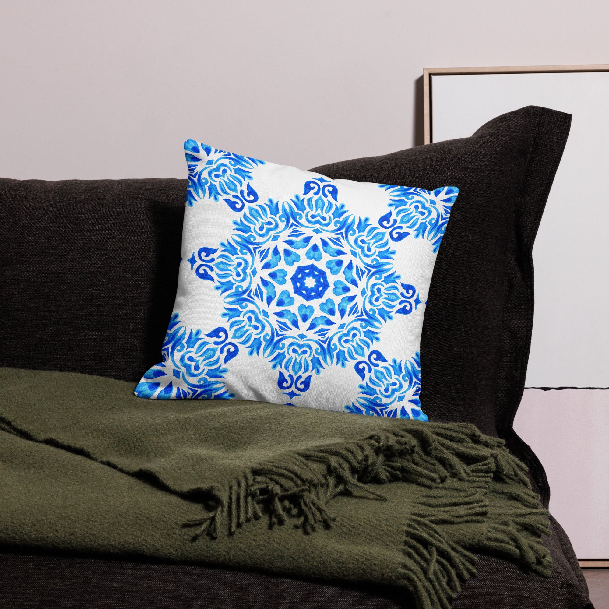 Premium Pillow Case- MAJOLICA VI