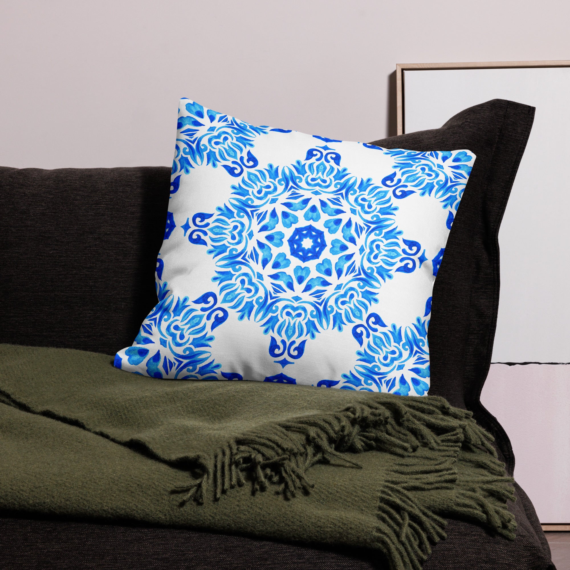 Premium Pillow Case- MAJOLICA VI
