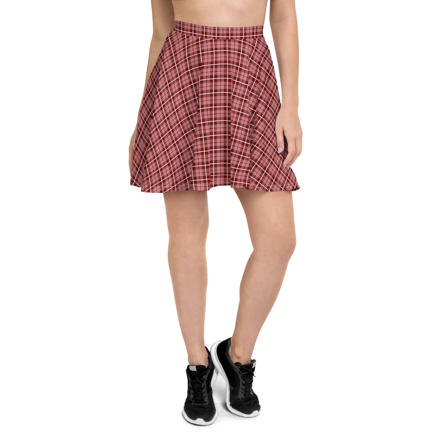 Skater Skirt- Tartan Brown
