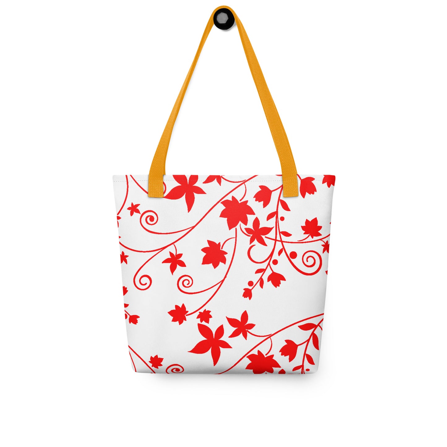 Tote bag-Floral Swirls II