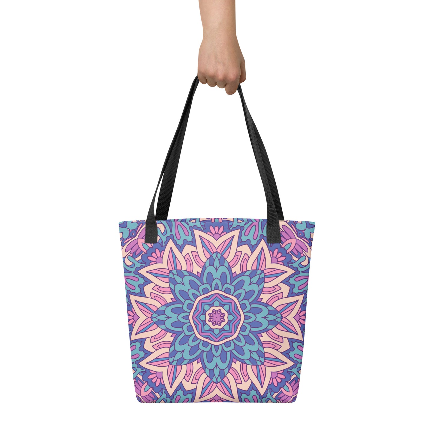 Einkaufstasche - Lila Mandala