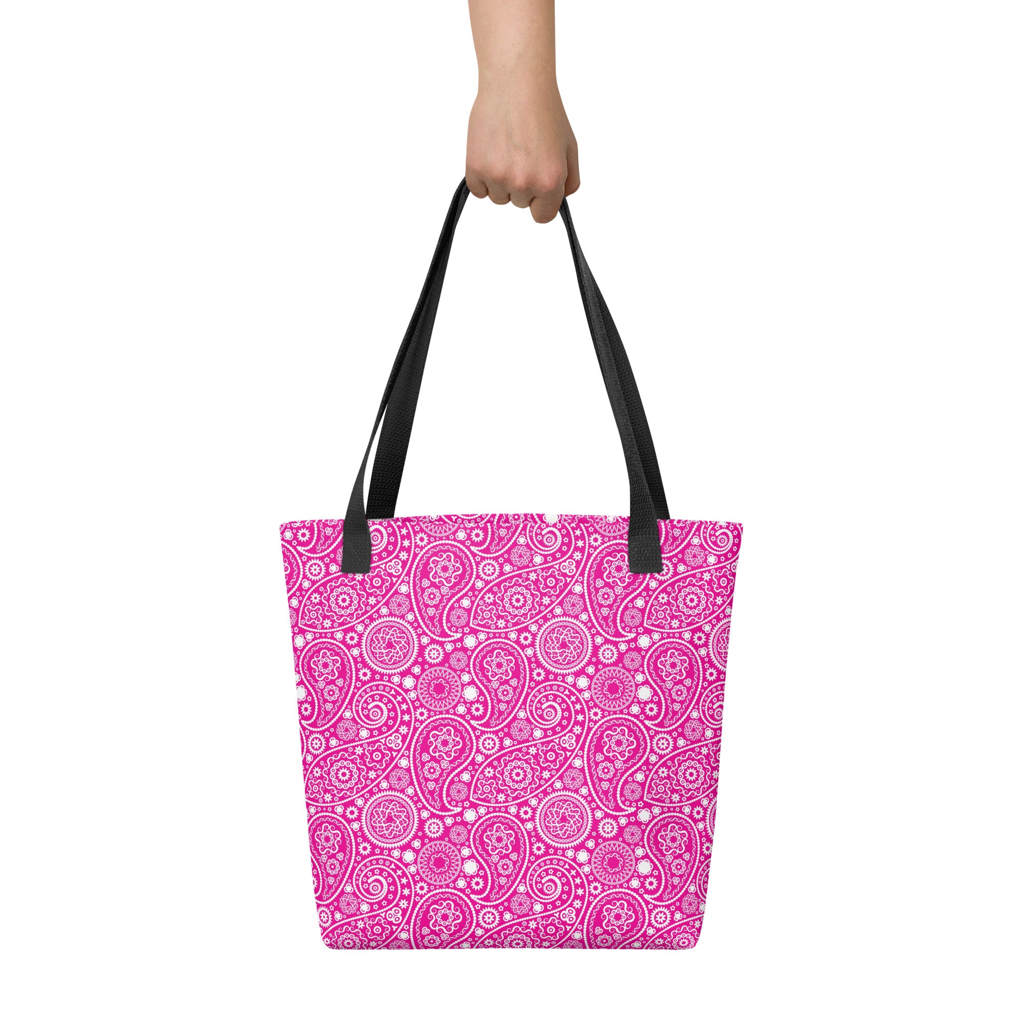 Tygpåse- Paisley Pink