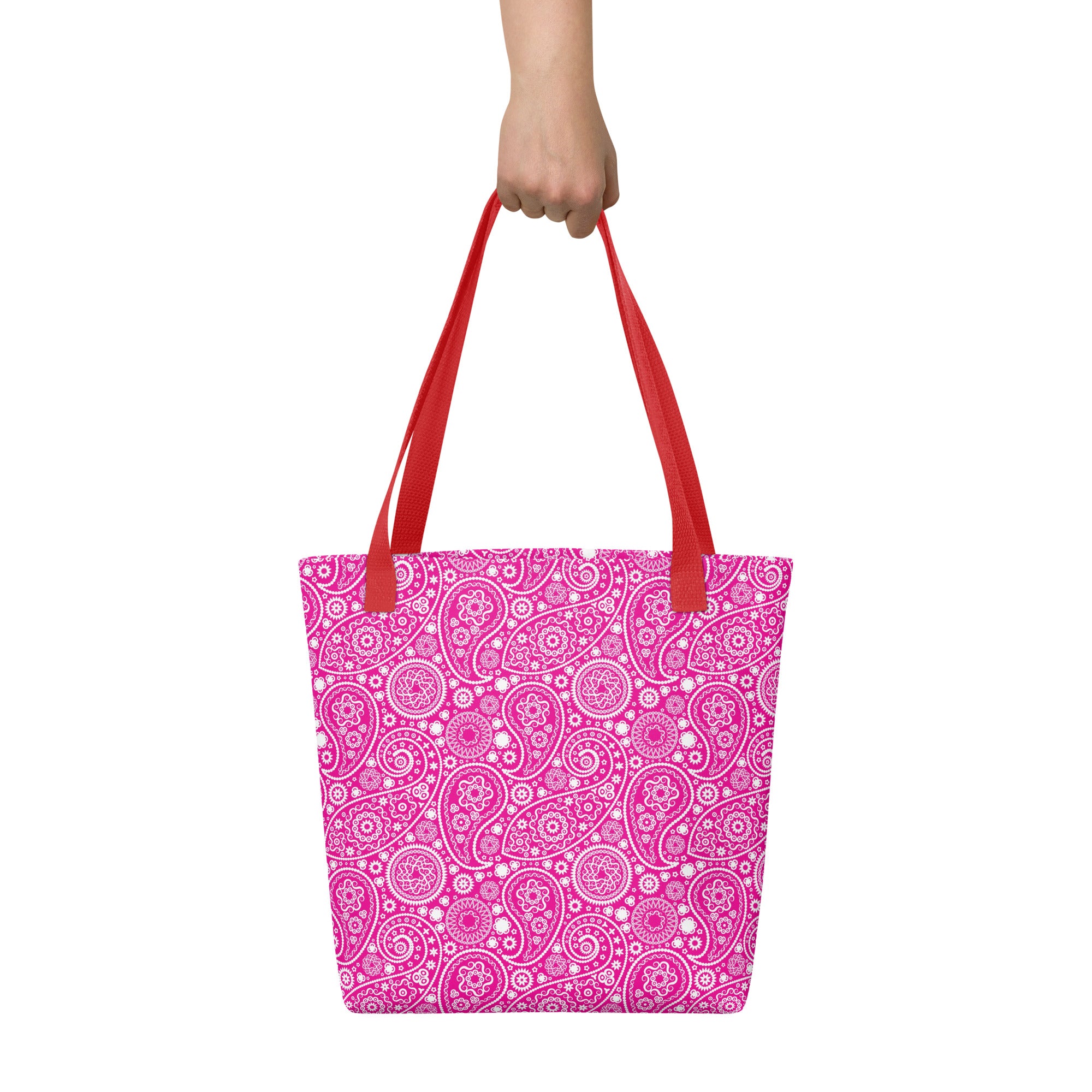 Tygpåse- Paisley Pink