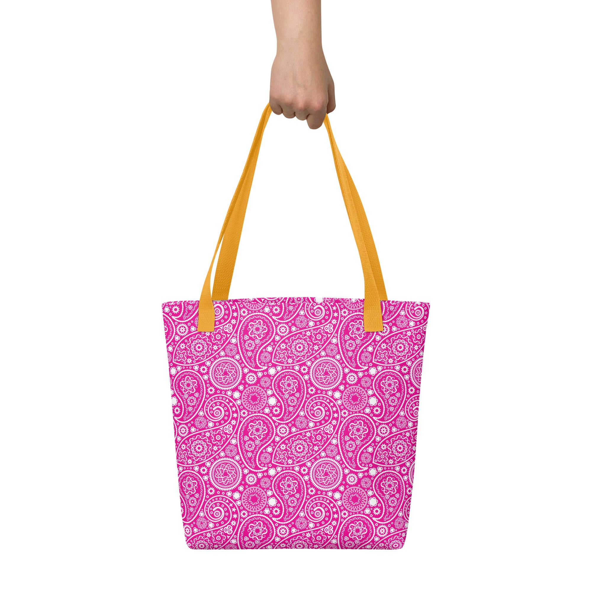 Tygpåse- Paisley Pink