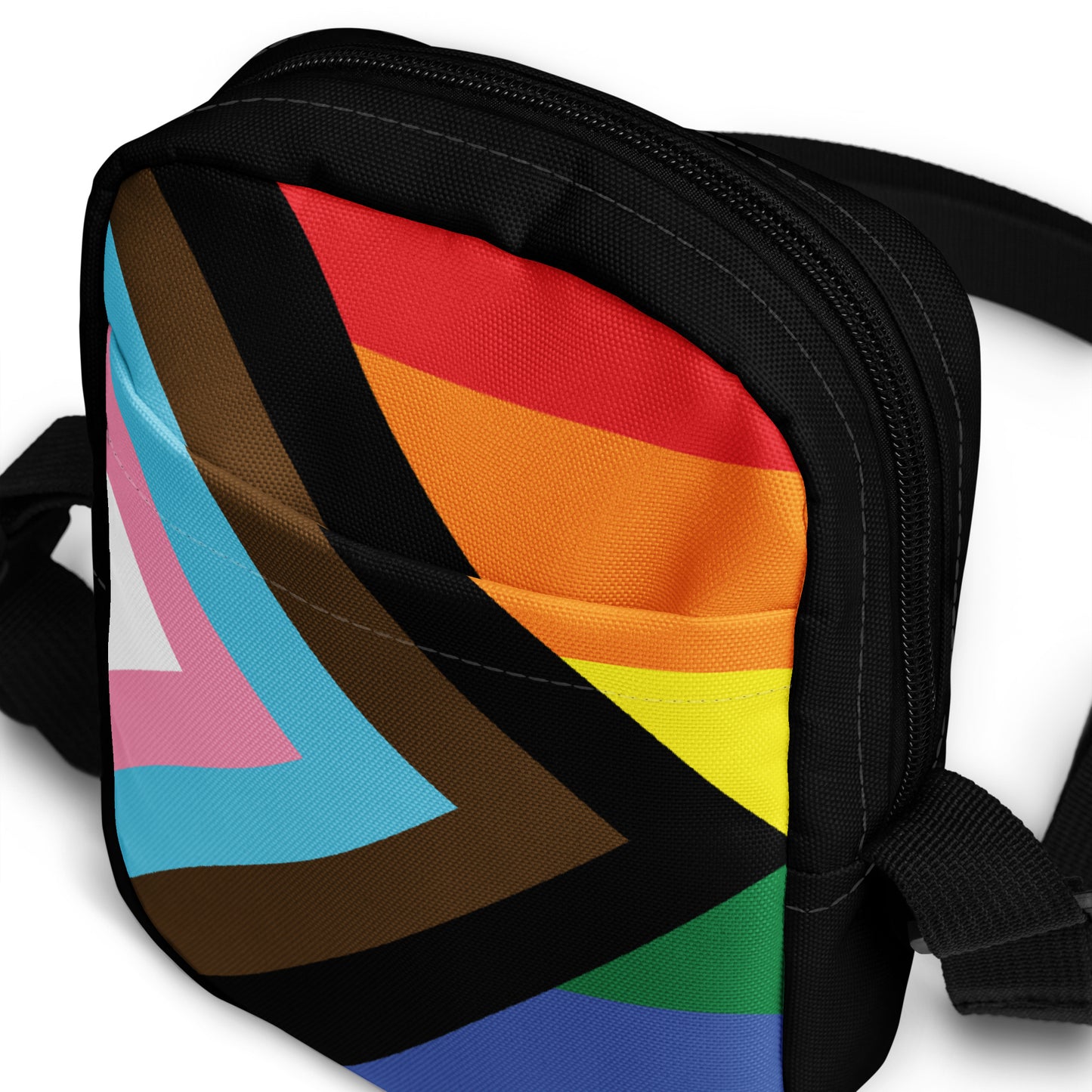 Utility crossbody bag- Progress Pride
