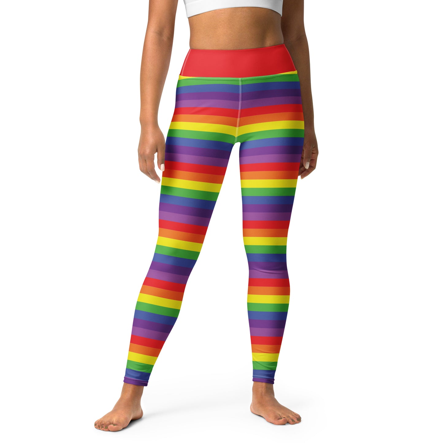 Yoga Leggings- Rainbow
