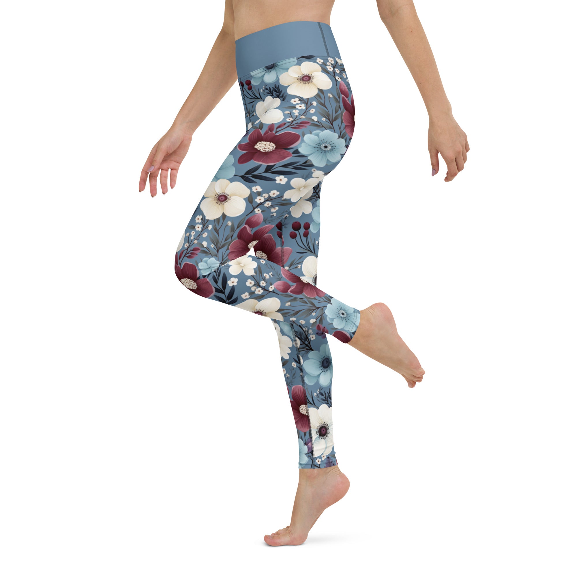 Yoga Leggings- Butterfly Garden