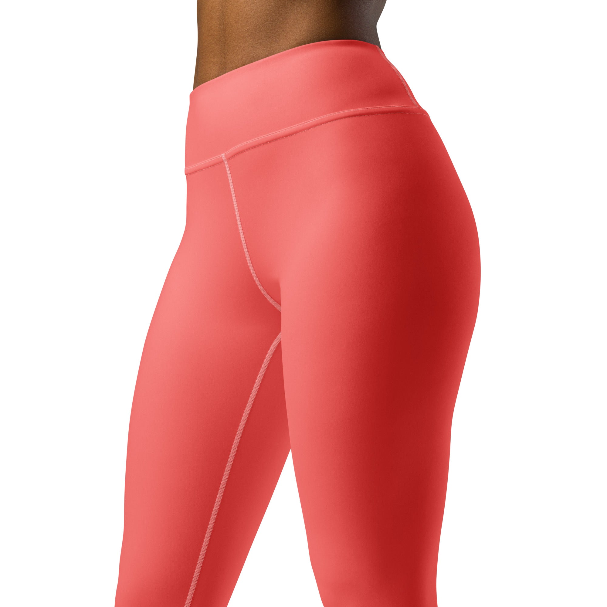 Yoga Leggings- Coral