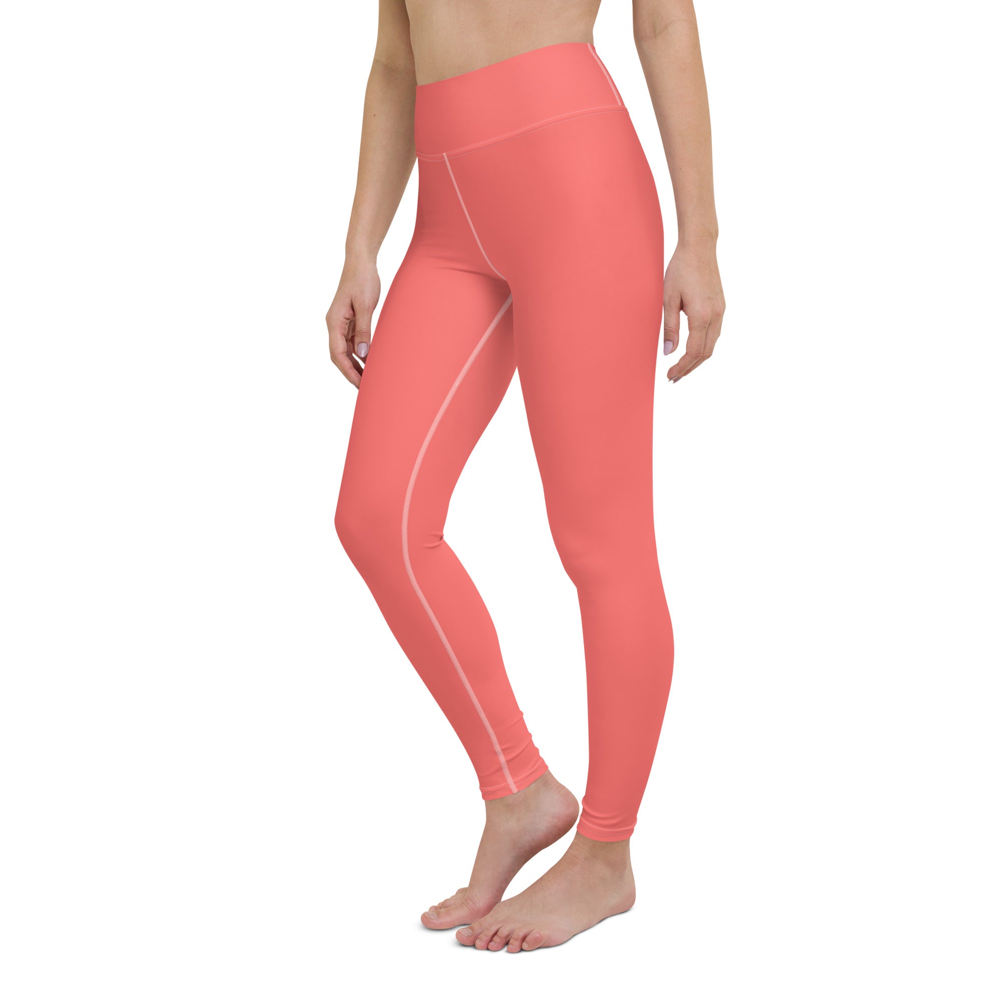 Yoga Leggings- Coral
