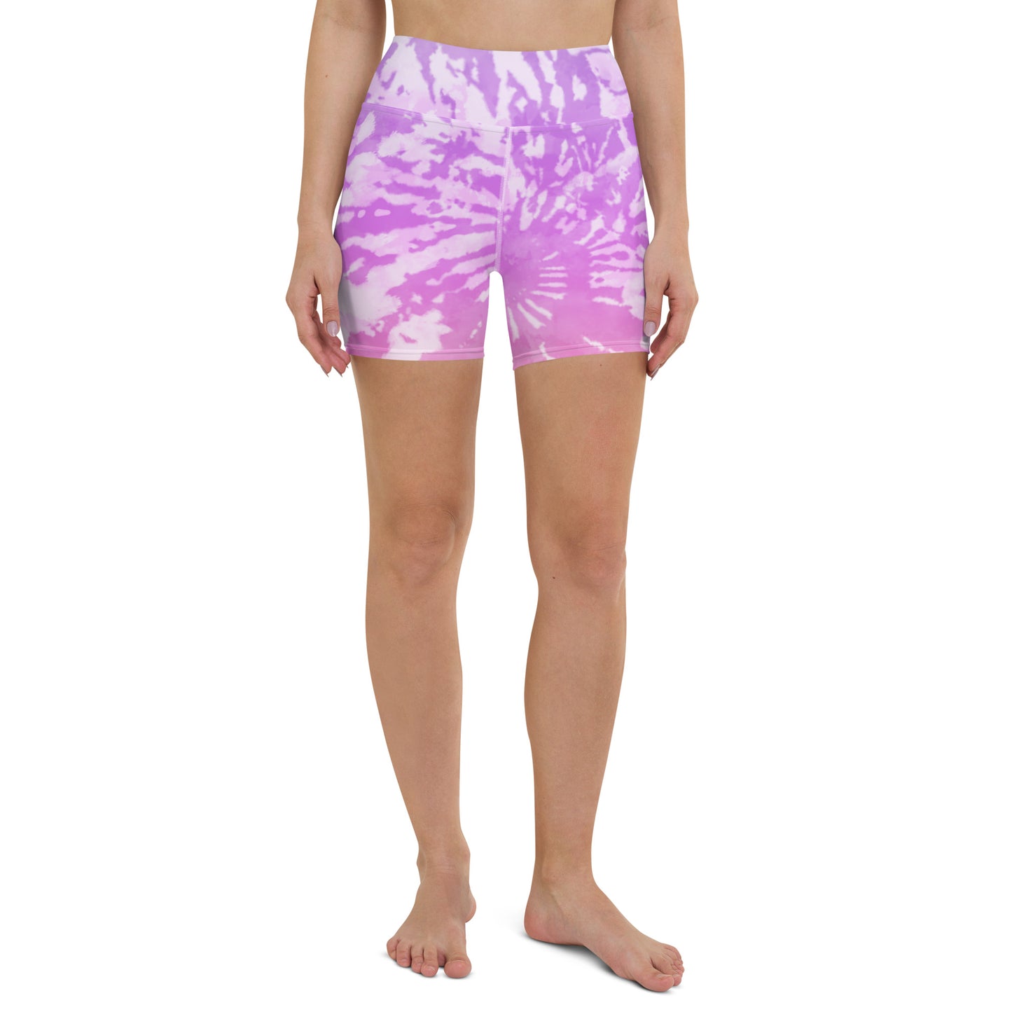 Yoga Shorts- Tie Dye Spirals I