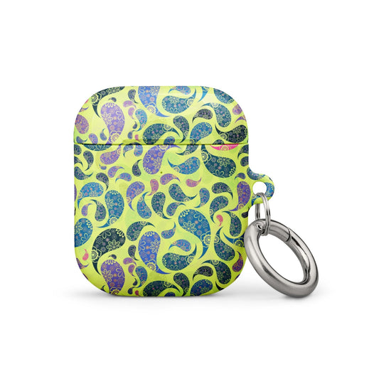 Case for AirPods® - Paisley Light Green - Klip Clop