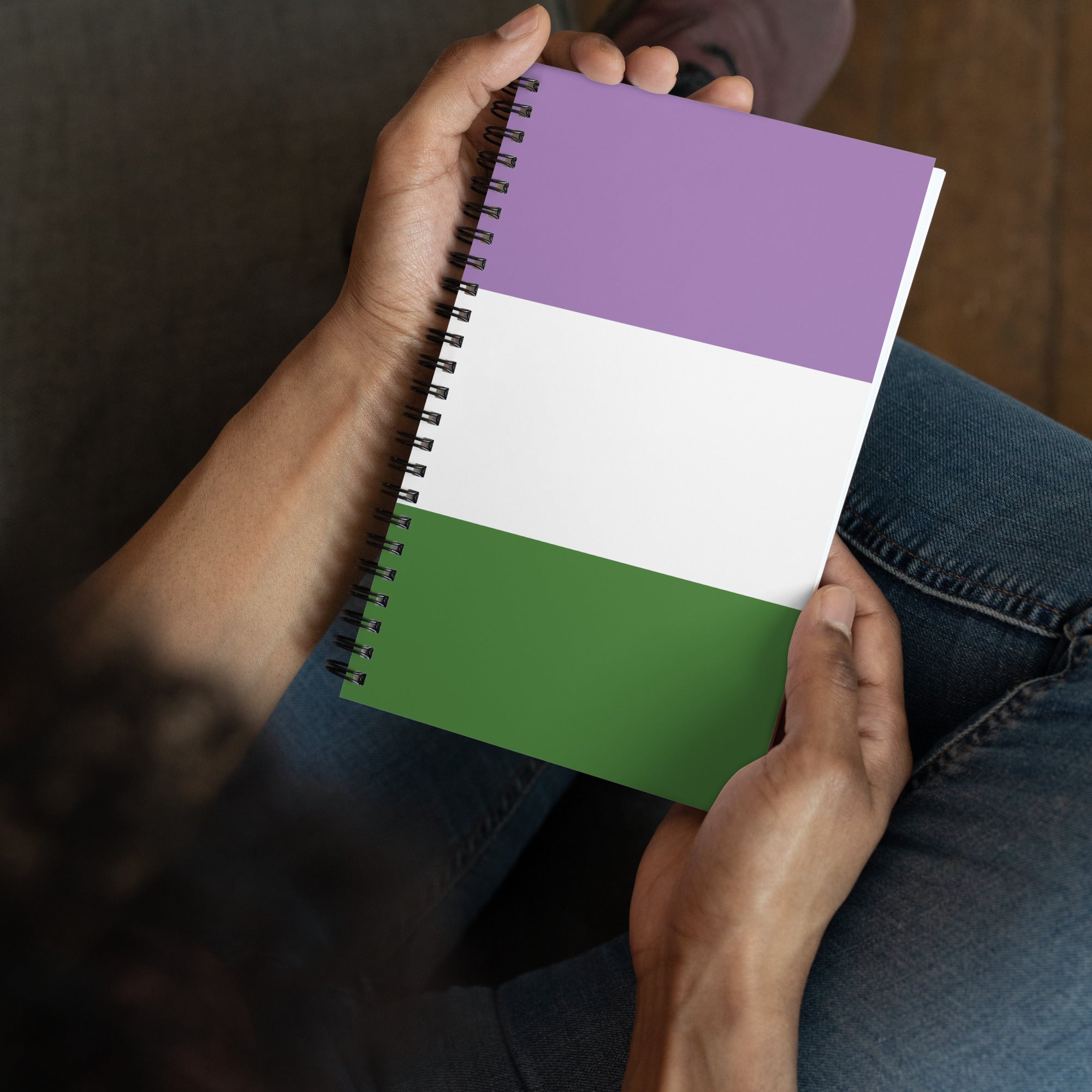 Spiral notebook- Genderqueer