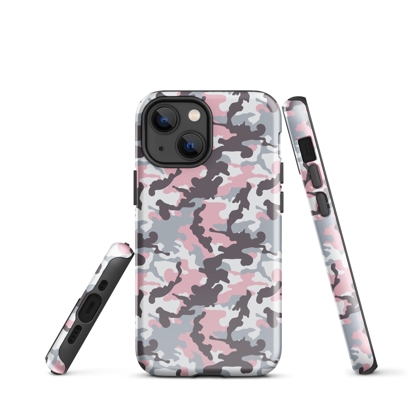 Tough Case for iPhone®- Camo Pink