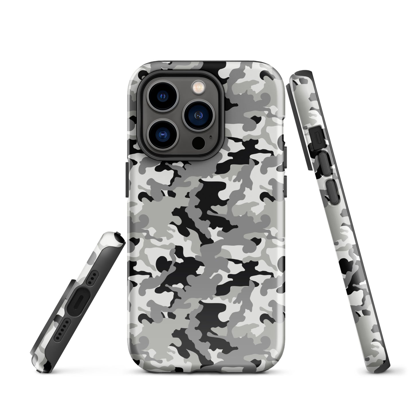 Tough Case for iPhone®- Camo Black