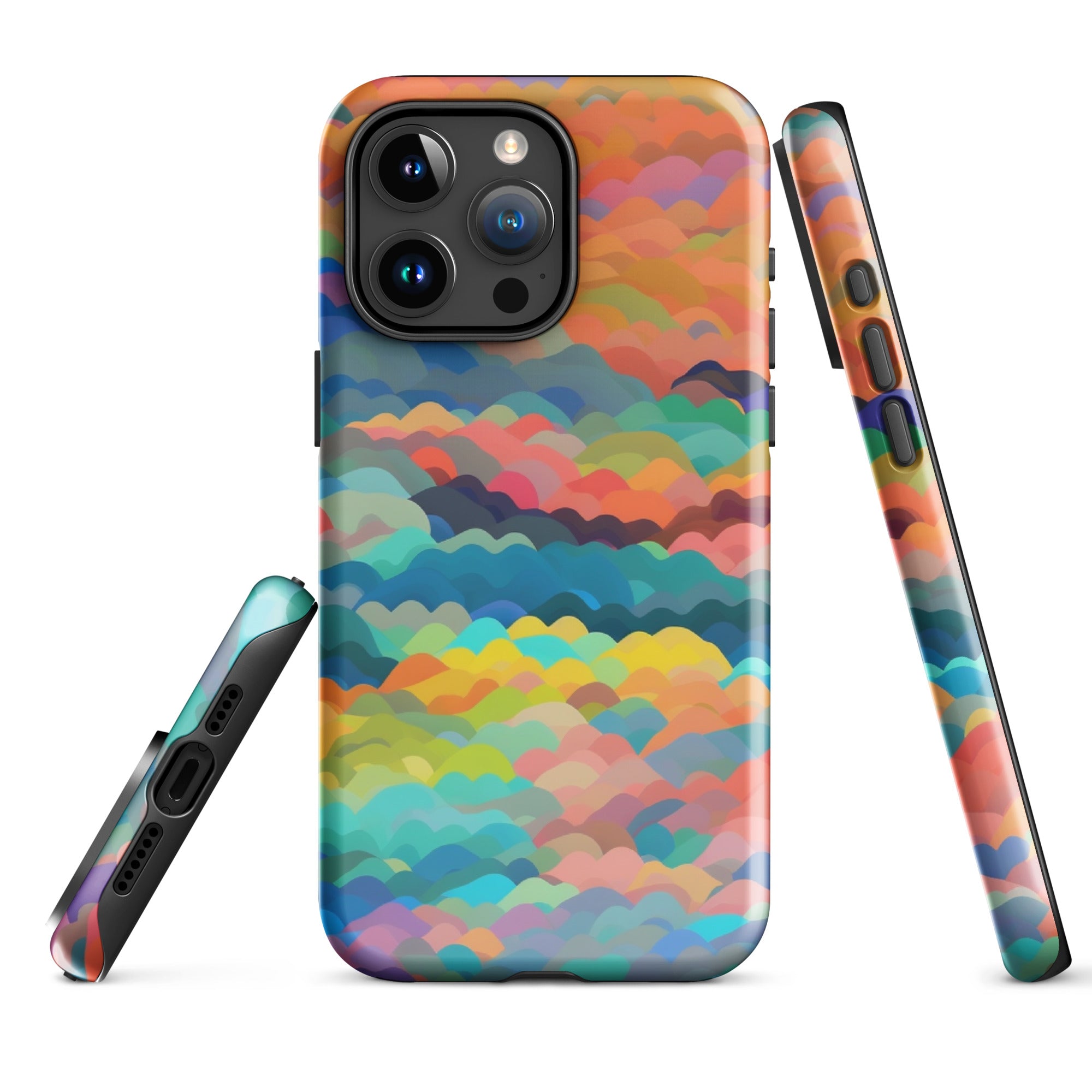 Tough Case for iPhone - Rainbow Cloud