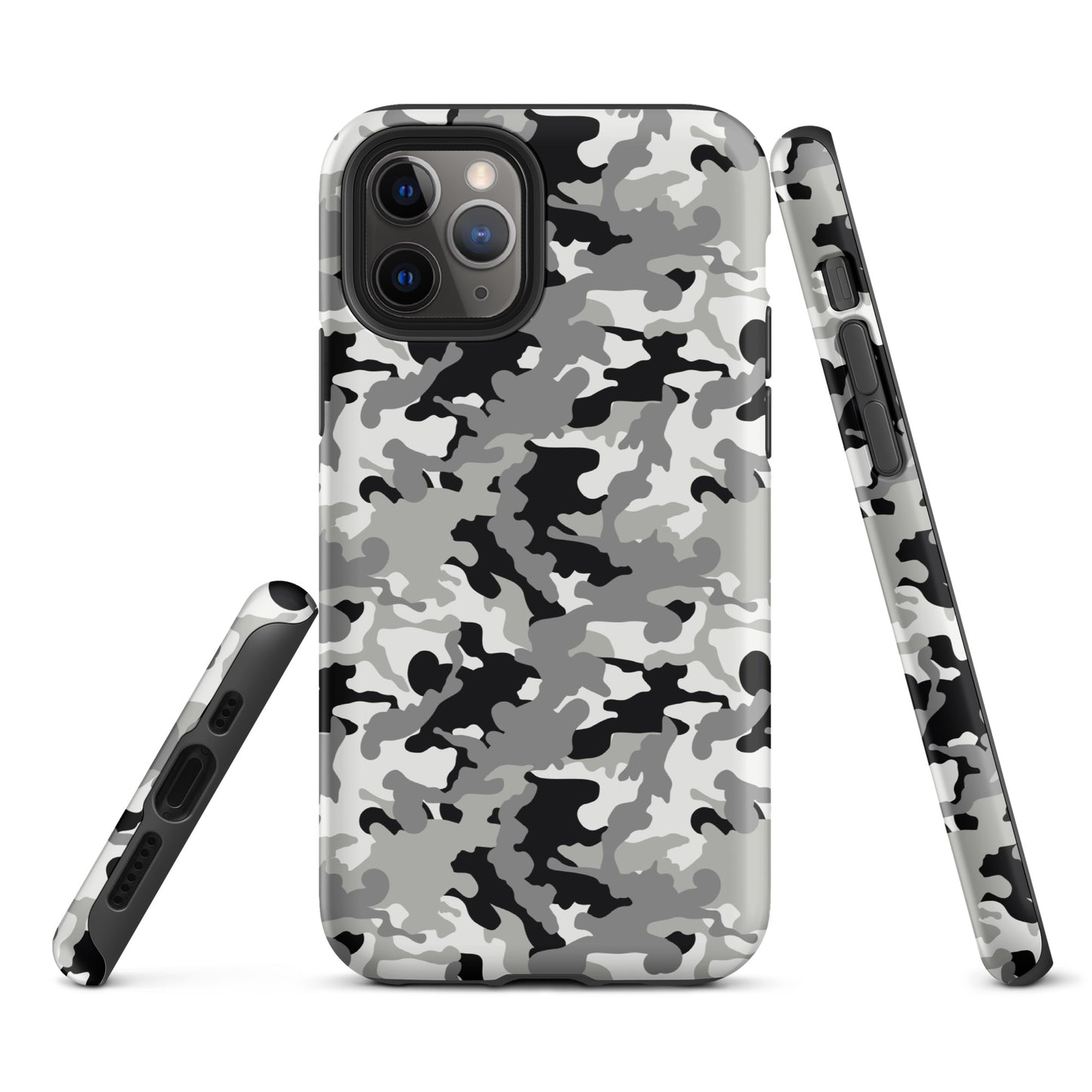 Tough Case for iPhone®- Camo Black