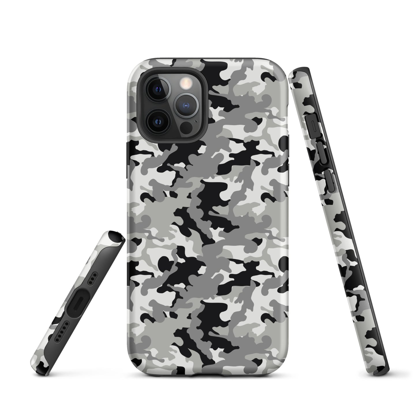 Tough Case for iPhone®- Camo Black