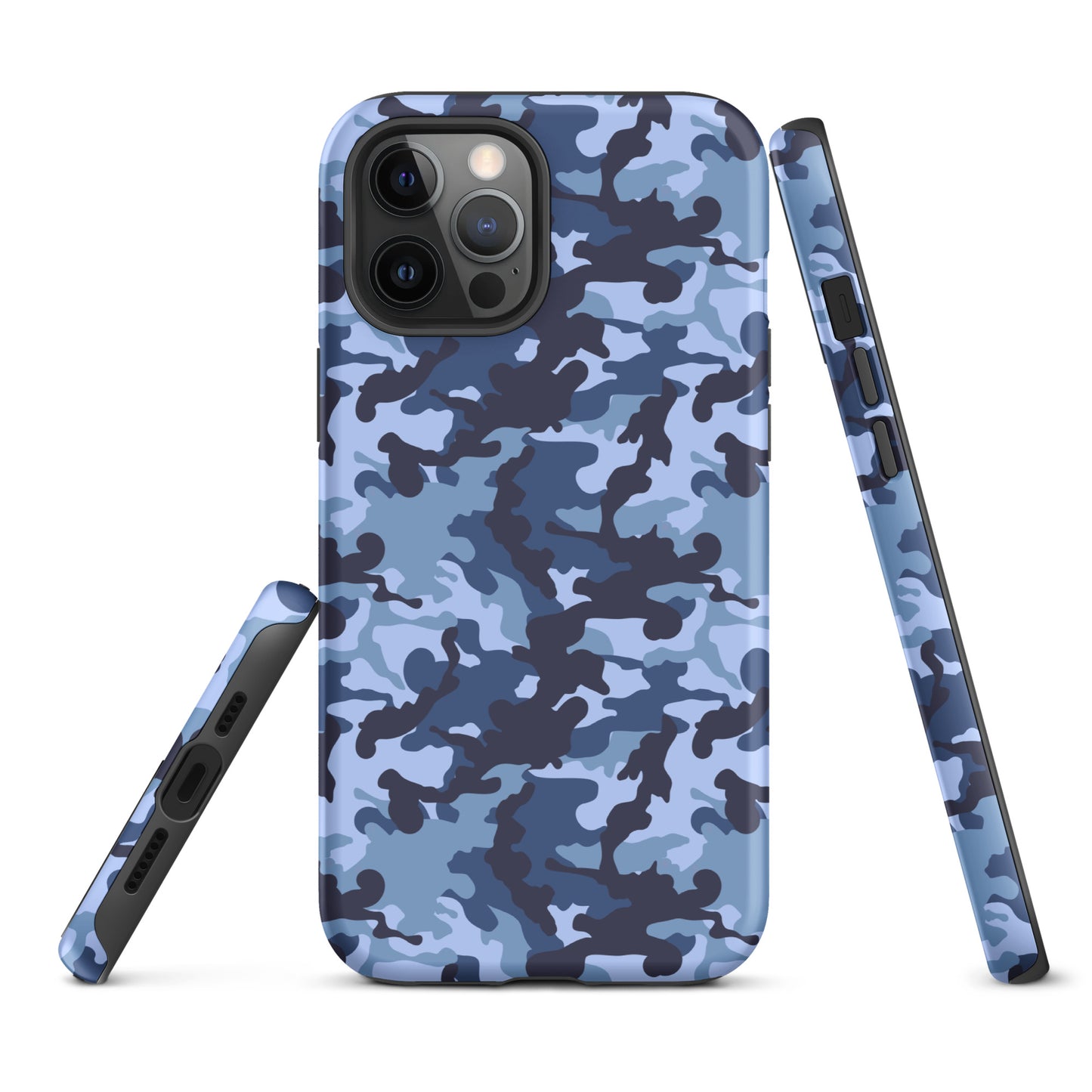 Tough Case for iPhone®- Camo Navy