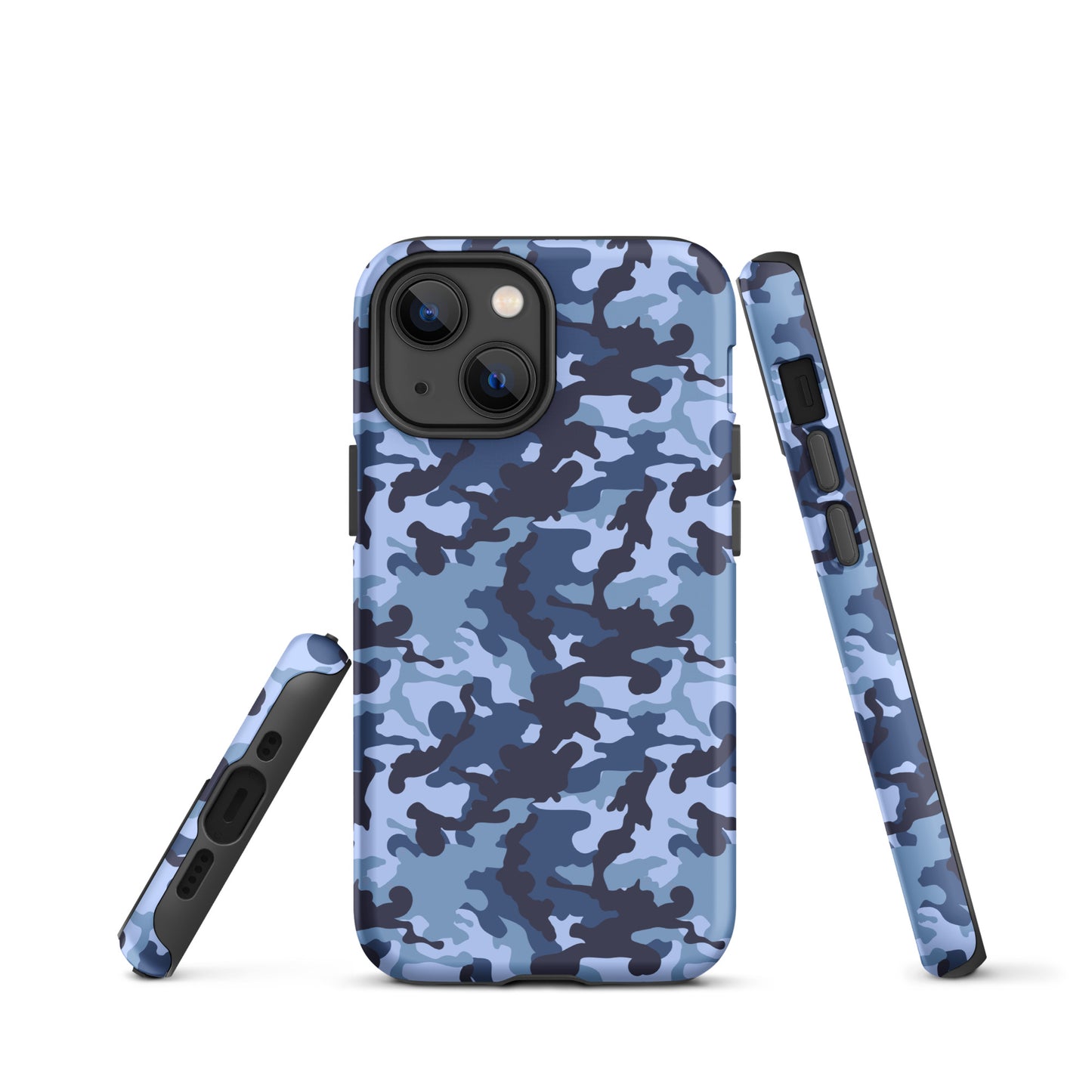 Tough Case for iPhone®- Camo Navy