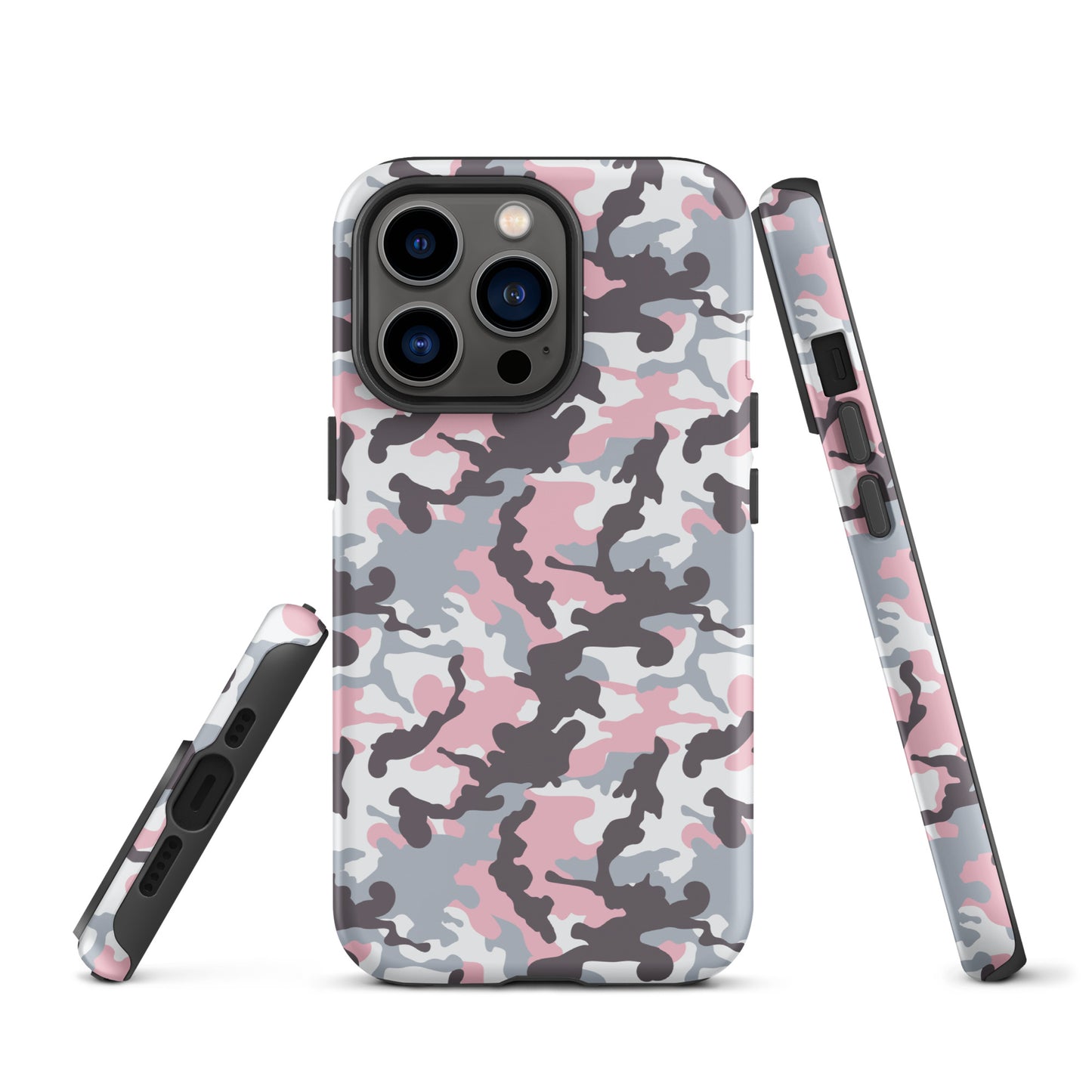 Tough Case for iPhone®- Camo Pink