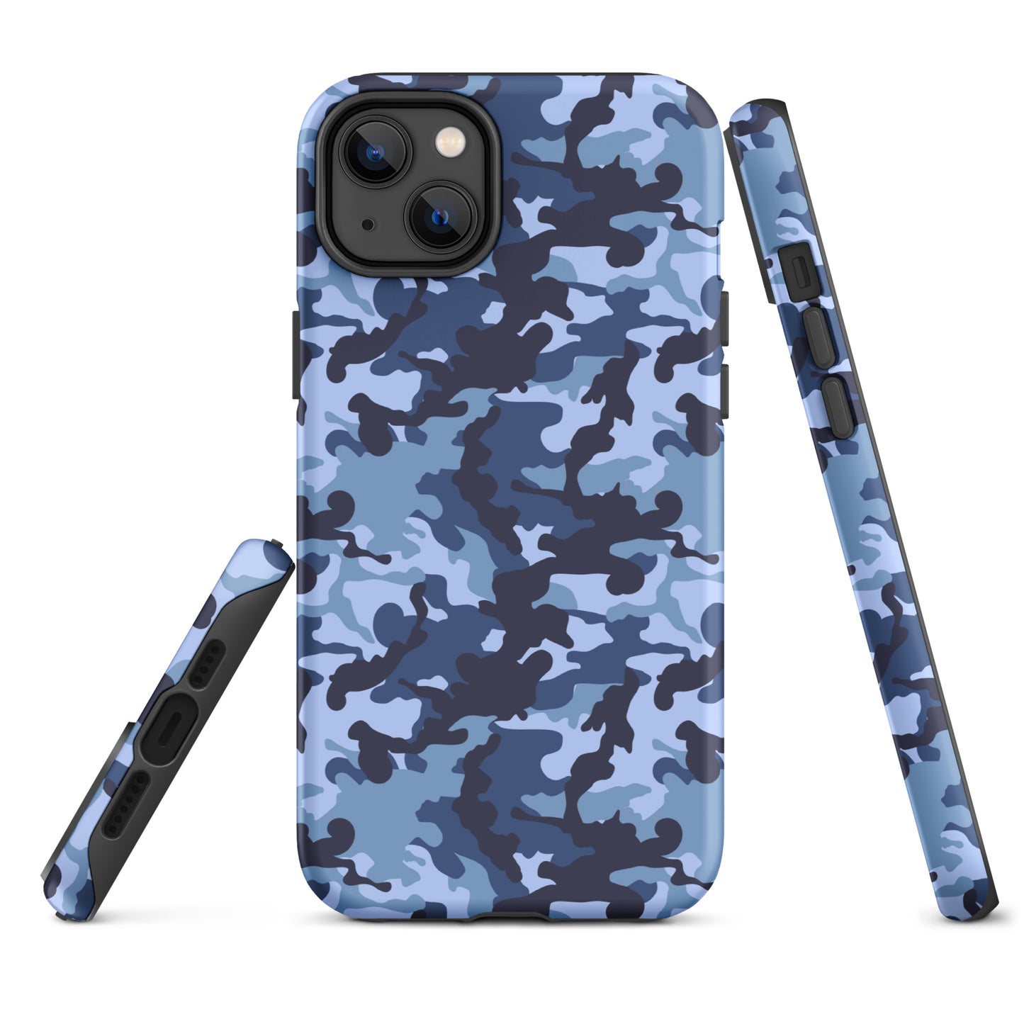 Tough Case for iPhone®- Camo Navy