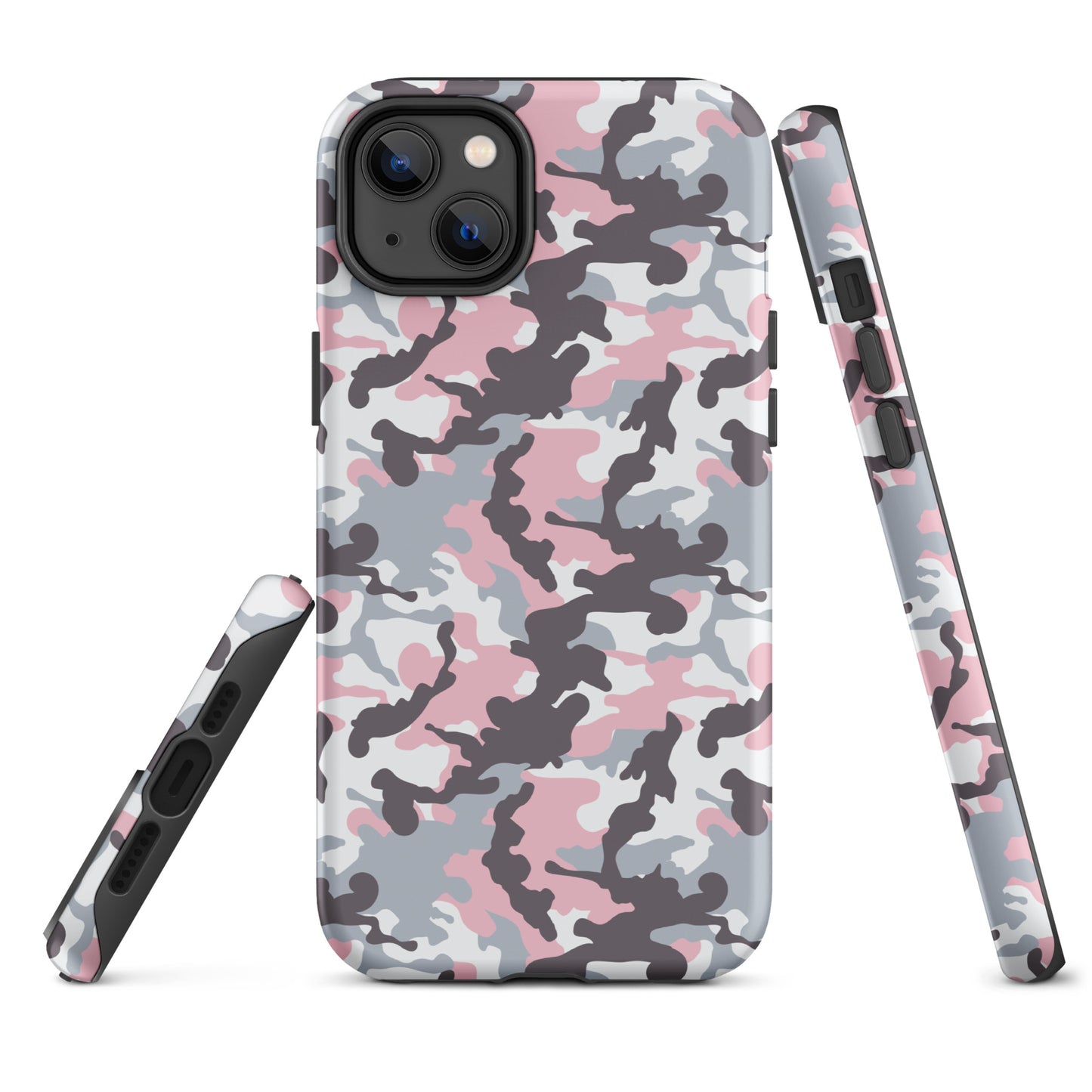 Tough Case for iPhone®- Camo Pink
