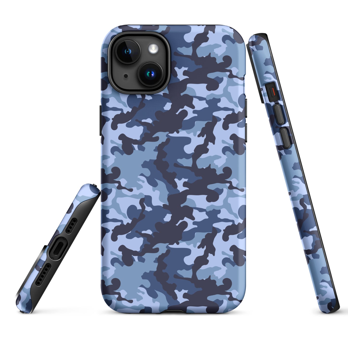 Tough Case for iPhone®- Camo Navy