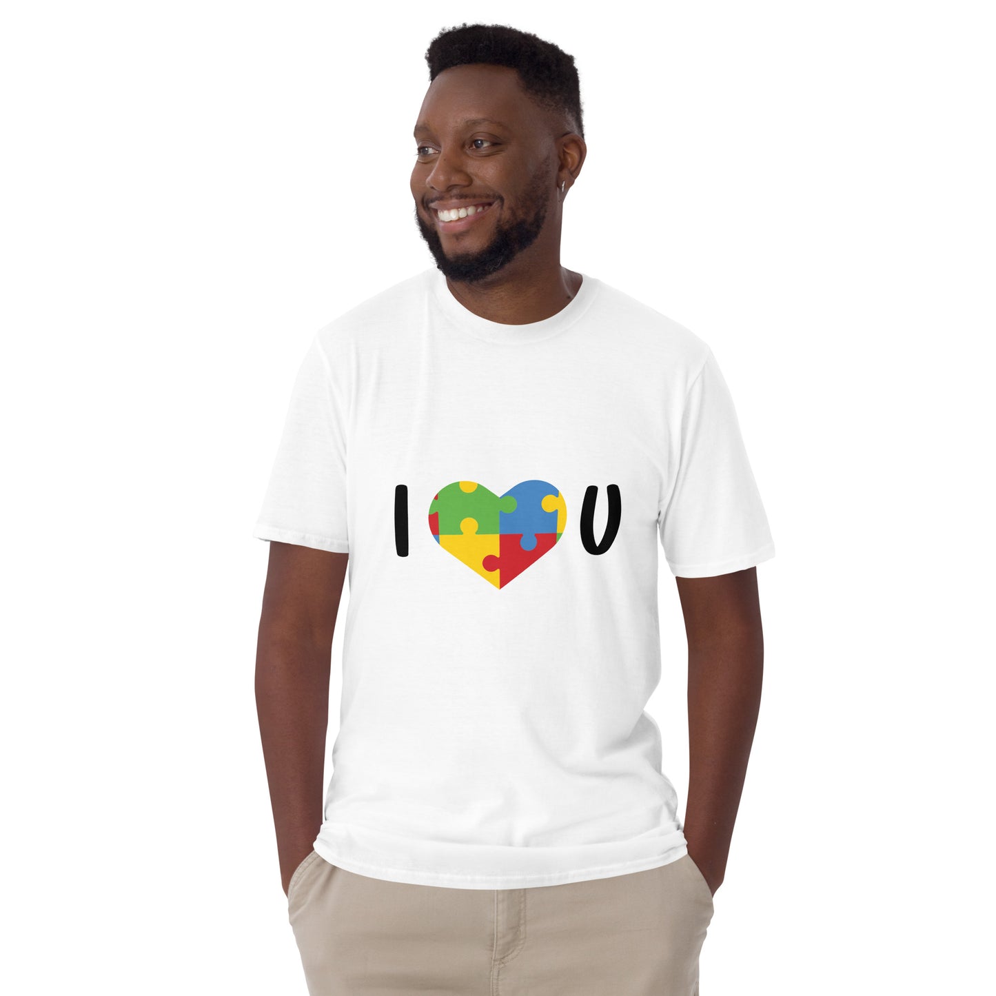 Short-Sleeve Unisex T-Shirt- I Love U