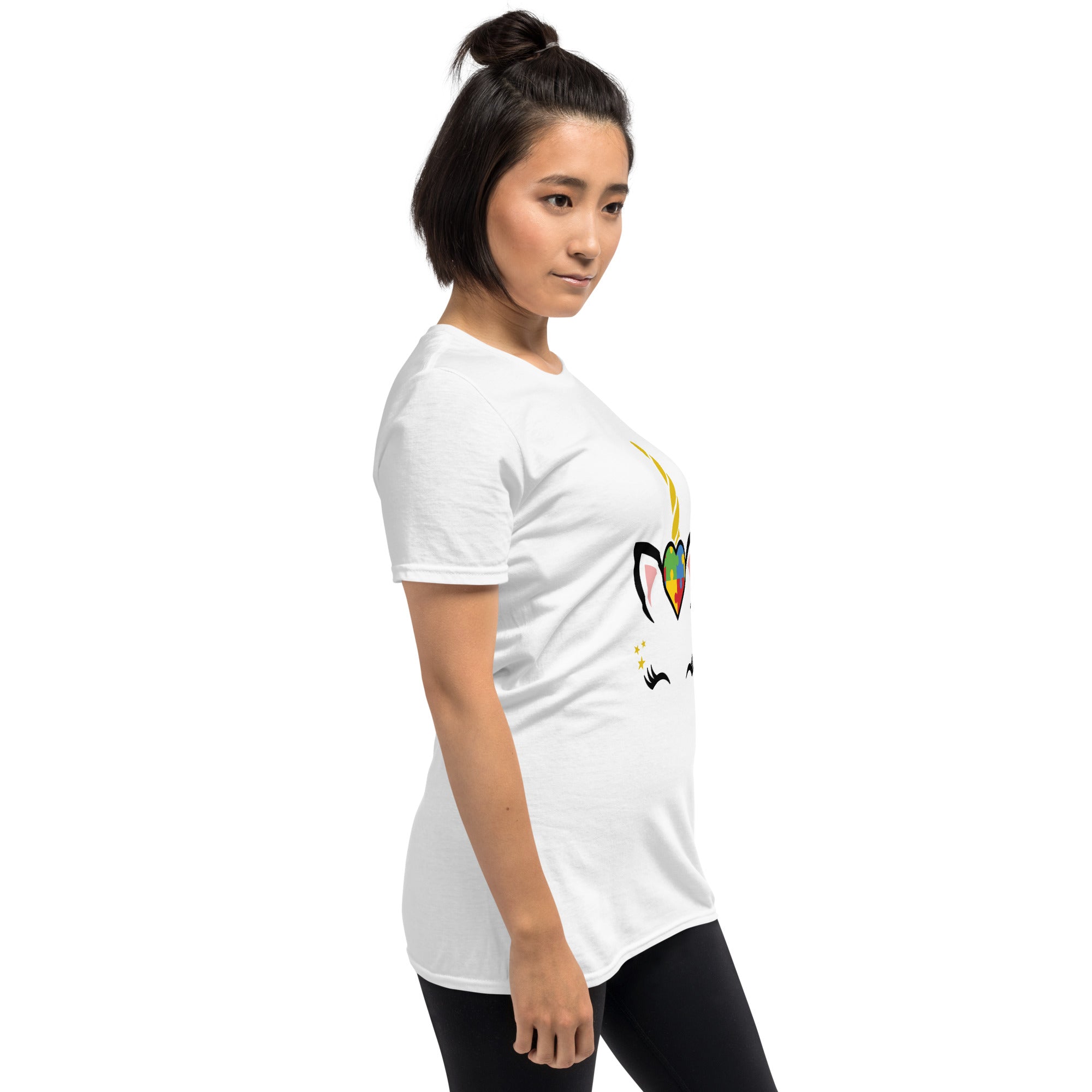 Short-Sleeve Unisex T-Shirt- Unicorn Autism