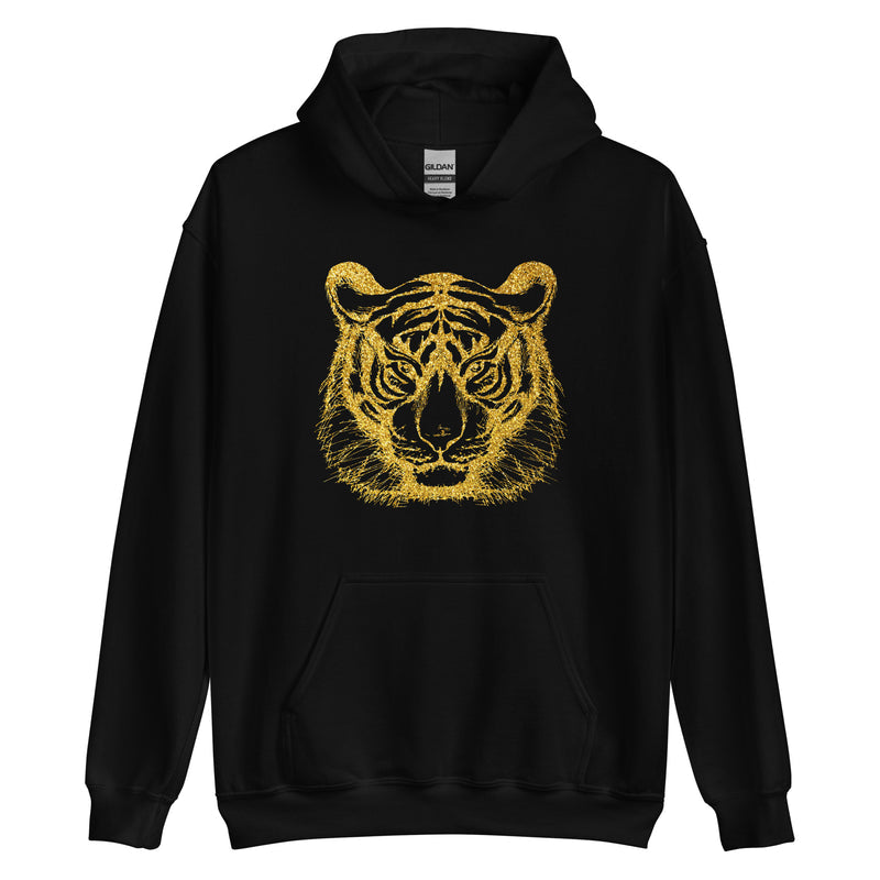 tiger printed hoodie