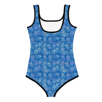 Kids Swimsuit- Summer Tropical Leafs