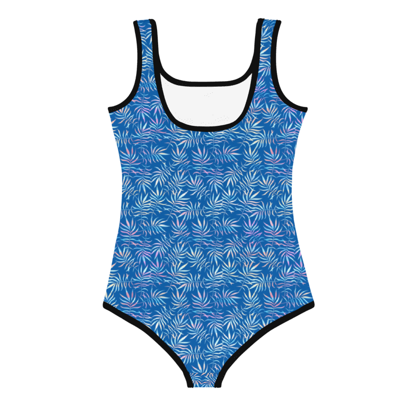 Kids Swimsuit- Summer Tropical Leafs
