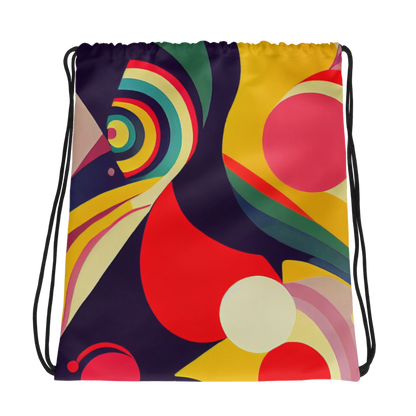 Drawstring bag- Abstract Pattern III