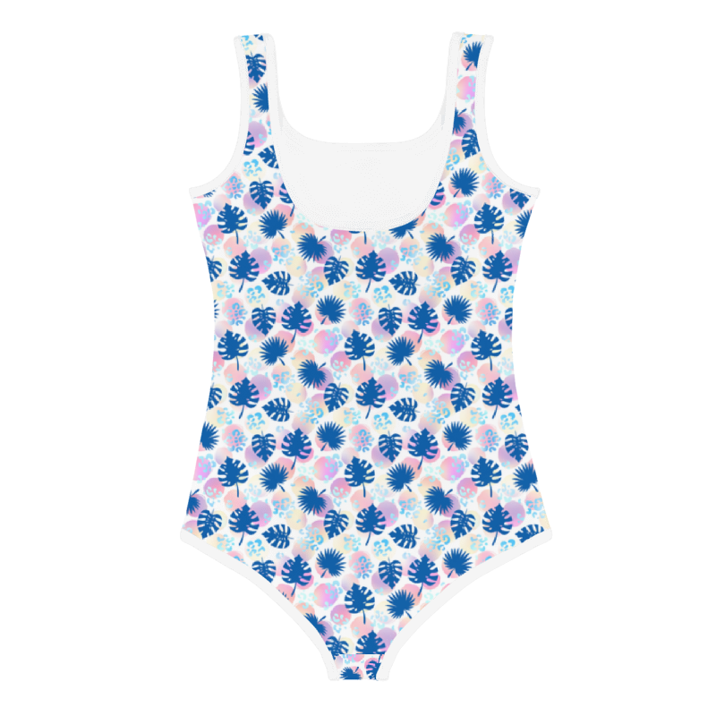 Kids Swimsuit- Summer Palm leafs