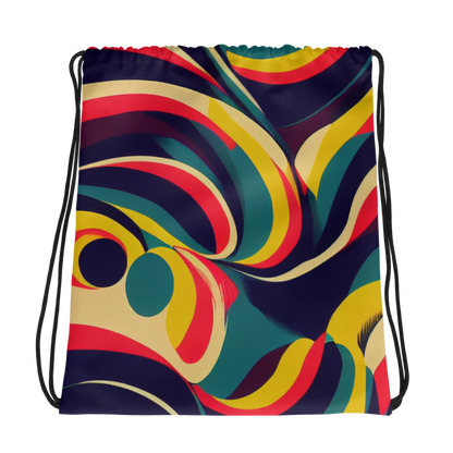 Drawstring bag- Abstract Pattern I