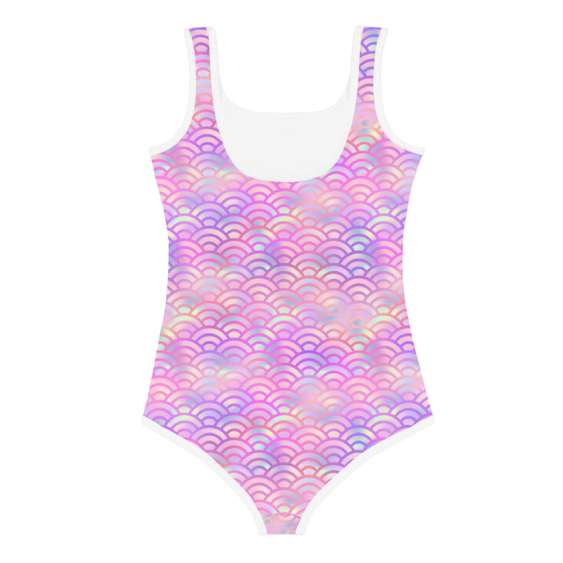 Kids Swimsuit- Mermaid Pink