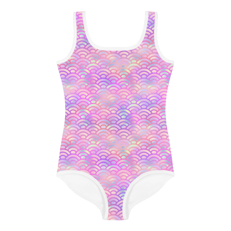 Kids Swimsuit- Mermaid Pink