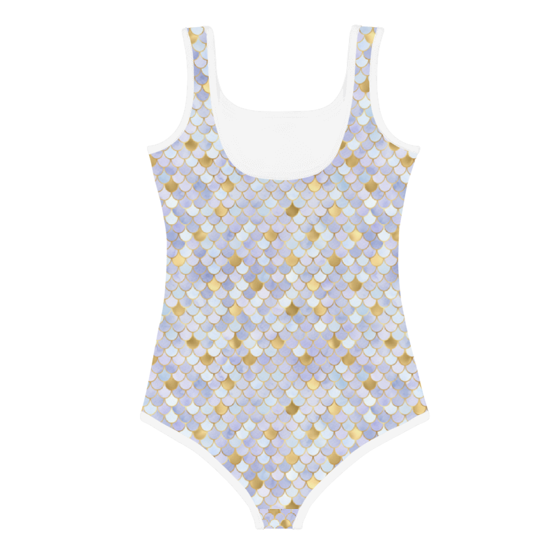 Kids Swimsuit- Mermaid Blue