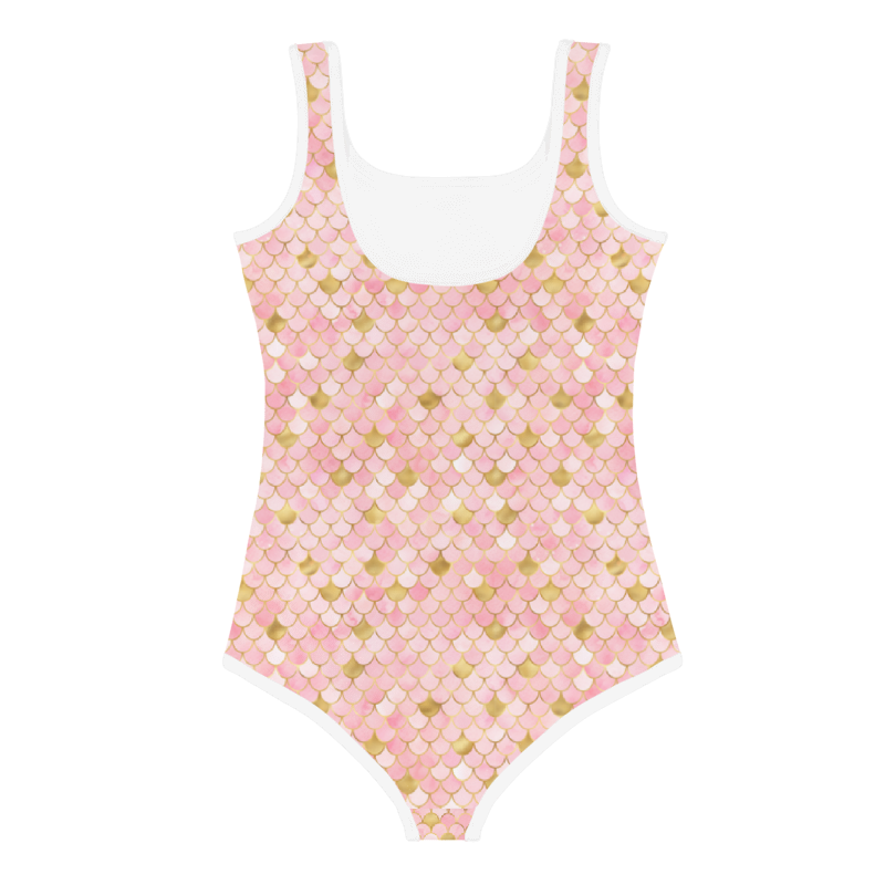 Kids Swimsuit- Mermaid Pink