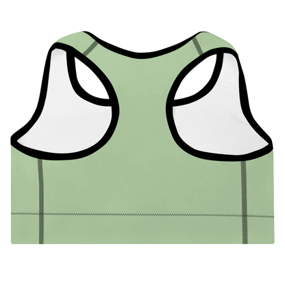 Padded Sports Bra- Light Green