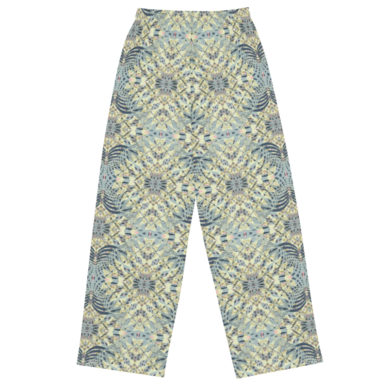 unisex wide-leg pants- Mandala chic 03