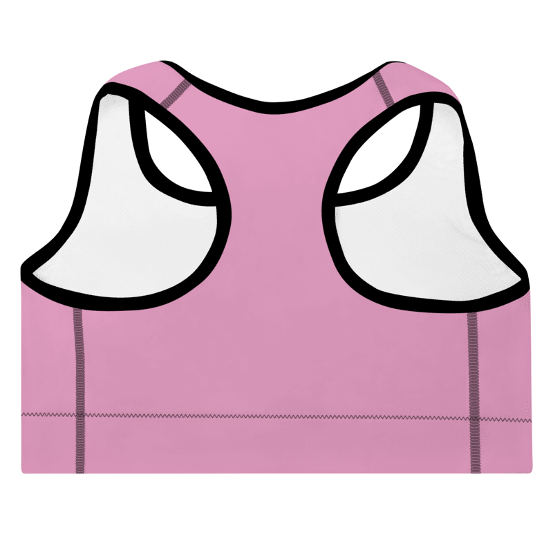 Padded Sports Bra- Pink