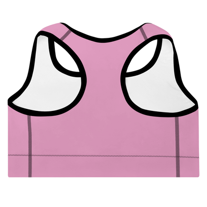 Padded Sports Bra- Pink