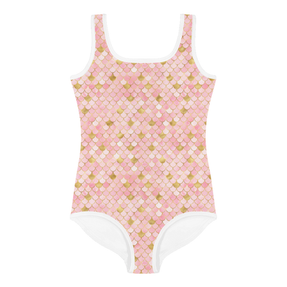 Kids Swimsuit- Mermaid Pink