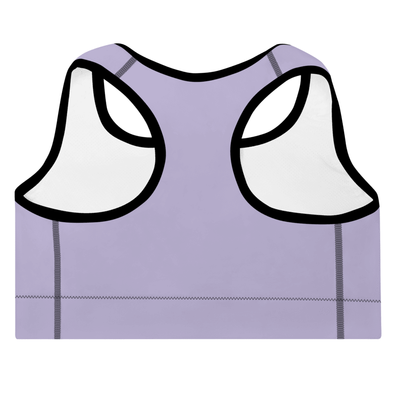 Padded Sports Bra- Lavender