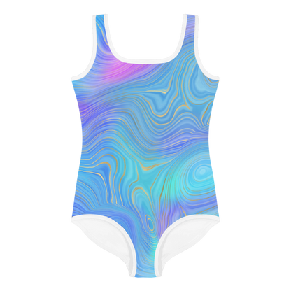 Kids Swimsuit- Rainbow Blue