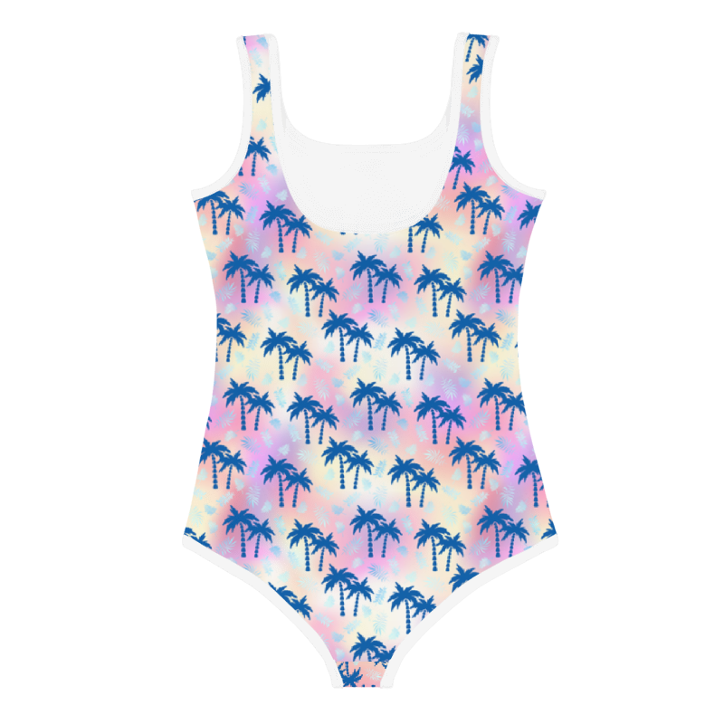 Kids Swimsuit- Summer Palm trees