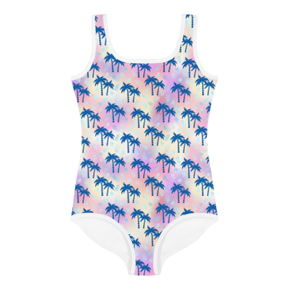 Kids Swimsuit- Summer Palm trees